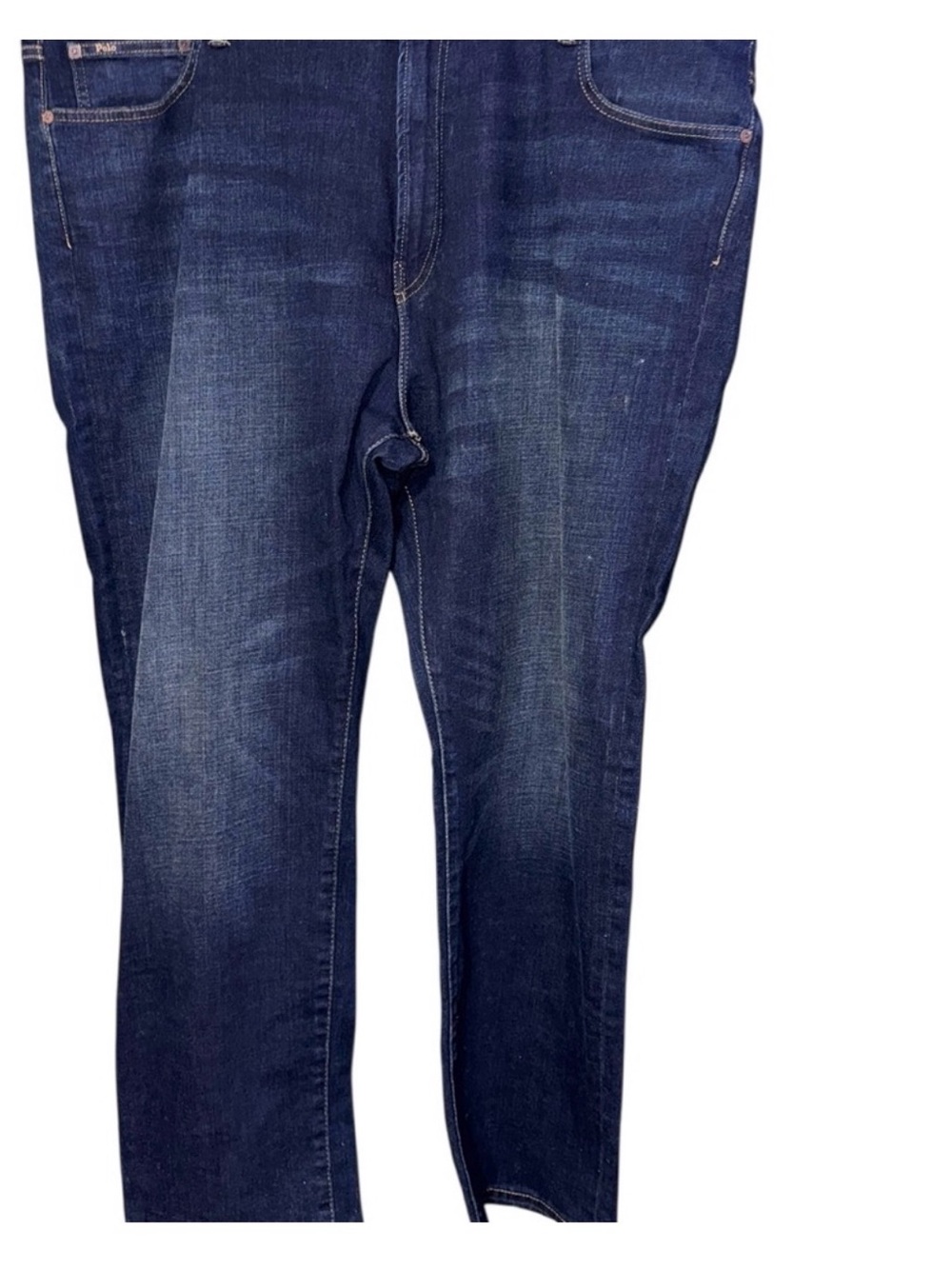 Polo by Ralph Lauren Men’s Slim Straight Dark Blue Jeans